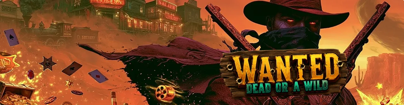 Wanted Dead or a Wild Wanted dead or a wild slot Banner 1